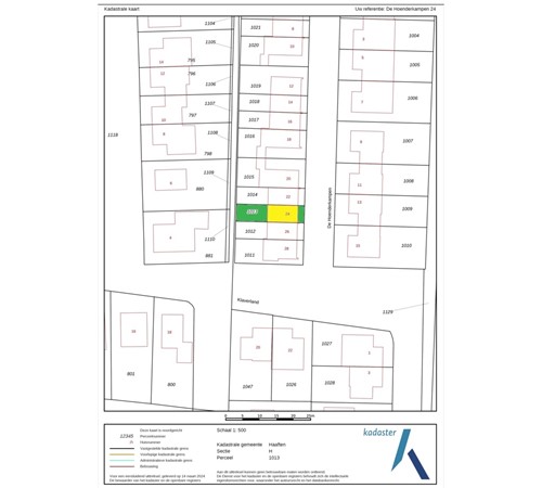 Floorplan - De Hoenderkampen 24, 4174 HE Hellouw